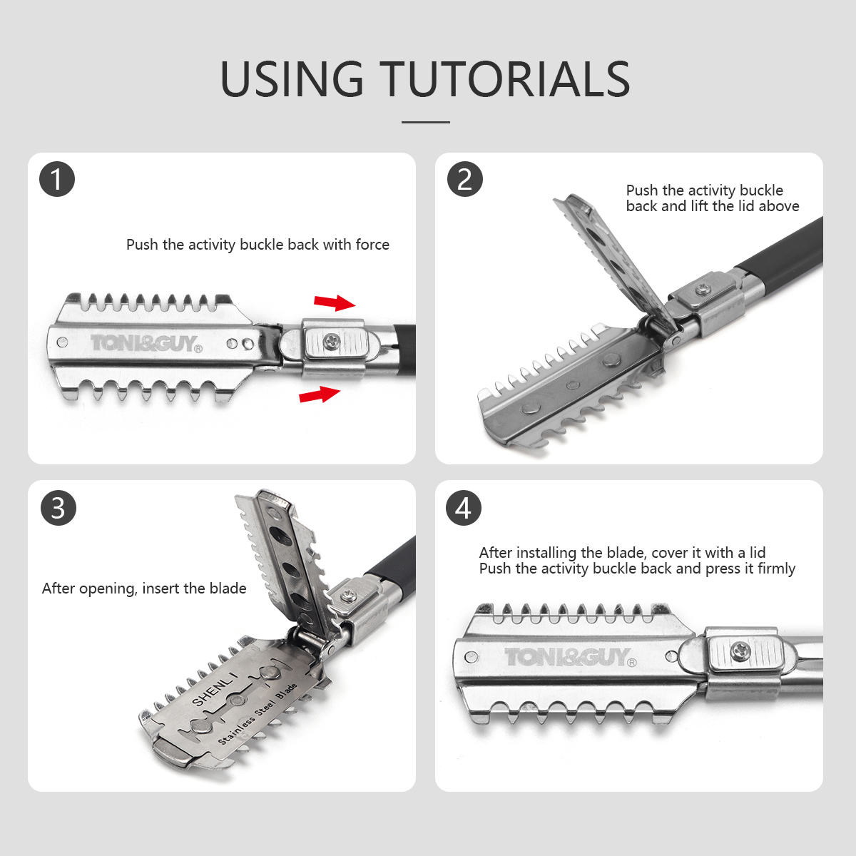 Salon Double-Edge Shaving Hair - Men'S Grooming Trimmer 评论和价格