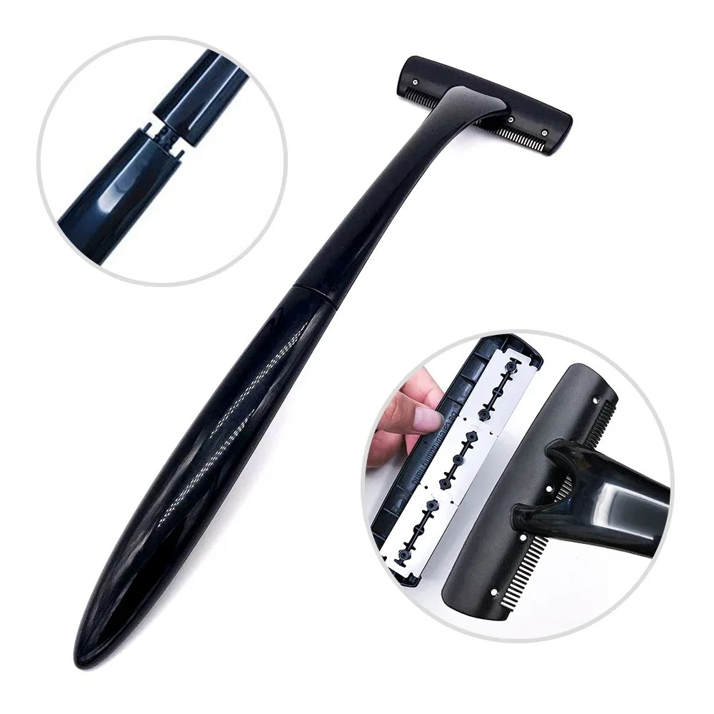Long Handle Back Shaver for Me - Men'S Grooming Blade 评论和价格